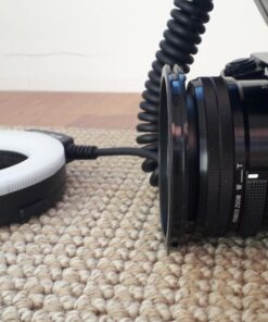 Neewer 48 Macro LED Ring Flash Bundle with LCD Display Power Control, Adapter Rings and Flash Diffusers for Canon 650D,600D,550D,70D,60D,5D Nikon D5000,D3000,D5100,D3100,D7000,D7100,D800,D800E,D60 50 718WNrlexSL