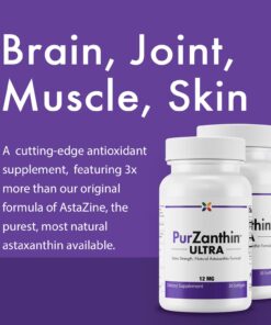 Alternative view of Stop Aging Now PurZanthin Ultra Natural Astaxanthin 12 MG Softgels (1 Pack) 30 Count (Pack of 1)