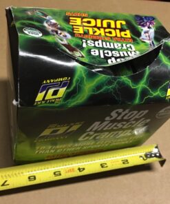 Pickle Juice Sports Drink Shots, Extra Strength - Relieves Cramps Immediately - Electrolyte Pickle Juice Shots for Day & Night Time Cramp Relief - Pickle Juice for Leg Cramps - 2.5 oz, 12 Pack 2.5 Fl Oz (Pack of 12) 32 718WrDkSSL