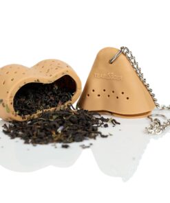 The Original Teabagger Tea Infuser - Fun Gag Gift for Men and Women for Gifts, Party Favors - Real Tea Ball Made of Food Grade Silicon - Use w/ Loose Leaf or Tea Bag - Beige 9 718XFGFDW2L