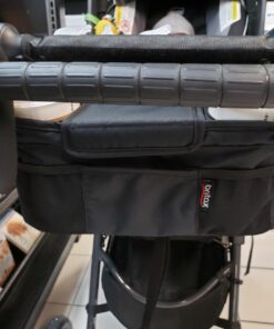 Britax Stroller Organizer with Insulated Cup Holders | Large Center Compartment with Magnetic Closure + 3 Outer Pockets + Folds with Stroller, No Removal Needed Black 42 718XJBeBGHL