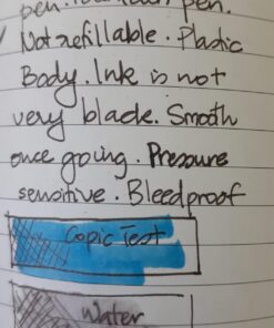 Copic Drawing Pen, F02, Black 12 718XpBsb9uL