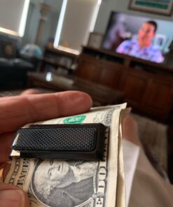 M-Clip Money Clip - Minimalist Slim Wallet Alternative for Front Pocket Carry - Cash and Credit Card Holder for Men Black 21 718Xt1qjMcL