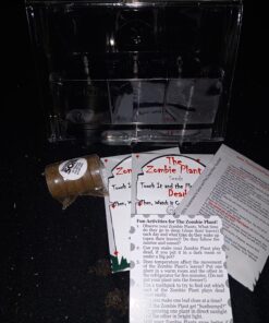 Zombie Plant Greenhouse Grow KIT- (Touch It and It Plays Dead!) Unique Nature Kit- Grow a Fun House Plant That Plays Dead When You Touch It! Comes Back to Life in Minute. Unique Christmas Gift Idea 31 718Y1dnTJAL
