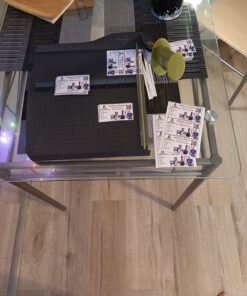 Swingline Paper Cutter, Guillotine Trimmer, 12" Cut Length, 10 Sheet Capacity, ClassicCut Lite (9312) 52 718YLWGaKGL