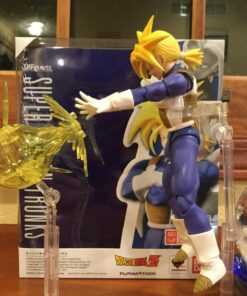 TAMASHII NATIONS Bandai Super Saiyan Trunks (Cell Saga Version) Dragon Ball Z Action Figure 52 718YXsuu SL