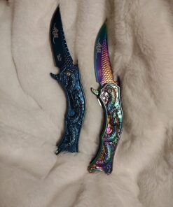 Dark Side Ballistics Blades Spring Assisted Rainbow 35 718Z673pGL