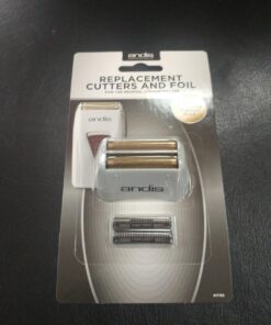 Andis 17155, Pro Shaver Replacement Foil & Cutter - Compatibles With Andis Models, Super Soft Gold Titanium Cutters - For Close Cutting, Smooth Shaving, No Bumps/Irritation, Zero Finish – Gray Gray Replacement Foil & Cutter 24 718ZAXhvPfL
