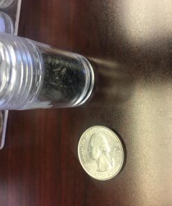 Blulu Clear Plastic Bead Storage Containers Set with 30 Pieces Storage Jars Diamond Painting Accessory Box Transparent Bottles with Lid for DIY Diamond, Nail and Other Small Items (1.85 x 1 Inch) 1.85 x 1 Inch 26 718ZWA6RYnL