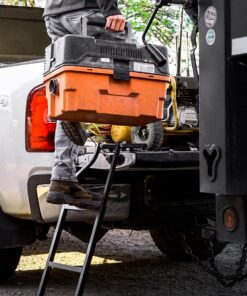 Traxion 5-100 Tailgate Ladder , Black 14.2" x 44" 41 718ajSd3CiS