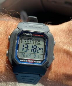 Casio Men's W800H-1AV Classic Sport Watch with Black Band 28 718ar6oexSL