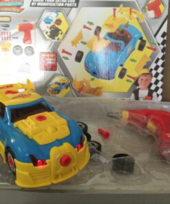 Liberty Imports Take Apart Racing Car Toys - Build Your Own Assembly Vehicle with 30 Piece Constructions Set and Working Electric Drill - Engine Sounds & Lights 25 718bDMvvnwL