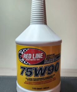 Alternative view of Red Line 57904 (75W90) Synthetic Gear Oil - 1 Quart 1 Quart (32 Ounces)