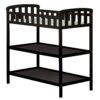 Dream On Me Emily Changing Table In Black, Comes With 1" Changing Pad, Features Two Shelves, Portable Changing Station, Made Of Sustainable New Zealand Pinewood 27 718bGpG5KfL