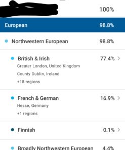 23andMe Ancestry Service - DNA Test Kit with Personalized Genetic Reports Including Ancestry Composition with 2750+ Geographic Regions, Family Tree, DNA Relative Finder and Trait Reports 39 718bWuL8XnL