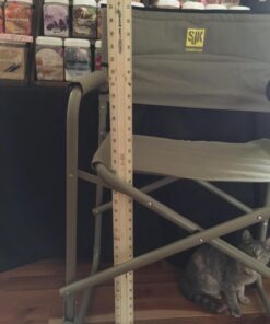 SJK Adult Big Tall Steel Compact Camping Chair with Footrest Supports 325 lbs 7 718biPOoqTL