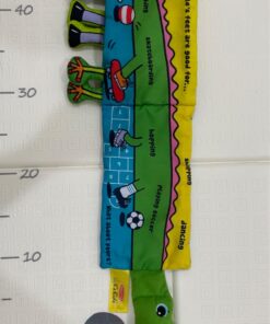 Melissa & Doug Soft Activity Baby Book - Whose Feet?, 2000+ toys - 1 EA, Multi color 26 718cBkEmnQL 2