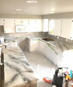 Epoxy Resin Promise Table Top 2-Part- 2 Gallon High Gloss (1 Gal Resin + 1 Gal Hardener) Transform Your DIY Projects with Crystal Clear Finish - Ideal for Bar Tables, Tabletops, Countertops & More 51 718chY00ytL