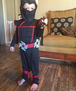 Stealth Toddlers Ninja Costume Medium (3T-4T) Black Standard Packaging 17 718ckwN yZL