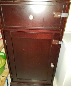 Baby Safety Locks | Child Proof Cabinets, Drawers, Appliances, Toilet Seat, Fridge and Oven | Tools Not Required | Uses 3M Adhesive with Adjustable Strap and Latch System (6-Pack, Brown) 49 718dFzEkPvL