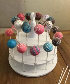 Bakelicious Cake Pop Stand, 24-Piece, White 30 718dOTUXAAL
