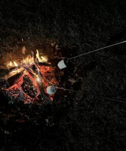 MalloMe Marshmallow Roasting Sticks Smores Kit - Marshmallows Smores Sticks for Fire Pit Long - Camping Campfire Accessories S'mores Gift Set- Smore Hot Dog Roaster Marshmello Skewers - 34 Inch 5 Pack Set of 5 32 718dyH3DrJL