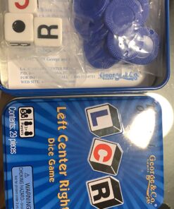LCR® Left Center Right™ Dice Game - Blue Tin 21 718e0qWe2xL