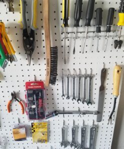 Hiltex 53106 Pegboard Hook Assortment Set, 50 Piece Heavy Duty, Pegboard Hooks for Tools, Garage & Workshops Hooks and Holders, Accessories for Craft Room, Wall Storage Shelving Peg Hooks 50 Piece: Hooks 34 718e5cYdvFL 1