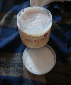 Shea Moisture Leave in Conditioner with Jamaican Black Castor Oil for Hair Growth, Strengthen & Restore, Vitamin E, Curly Hair Products Safe for use on Hair Color, 15 Oz 15 Fl Oz (Pack of 1) 40 718eFYsHkpL