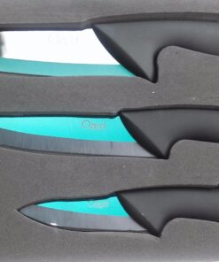Ozeri Elite Chef Black 3-Piece Ceramic Knife Set 3-Piece Set 58 718eZgYuYyL