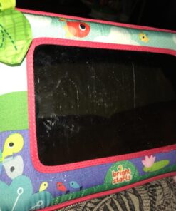 Bright Starts Sit and See Safari Floor Mirror Tummy Time Activity Toy, Ages Newborn + Multi Color 40 718ez7cUebL