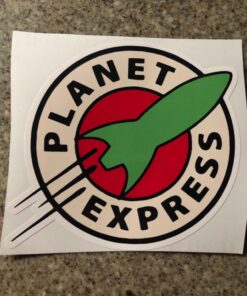 Futurama Planet Express Vinyl Car Sticker Decal | Color | 5" 24 718fwApVkIL