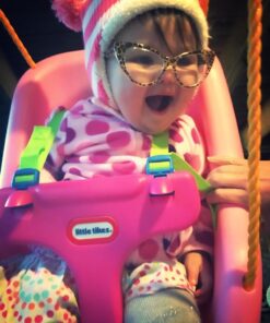 Little Tikes 2-in-1 Snug N Secure Swing-Pink 20 718fwHPgw2L