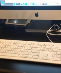 Macally Full Size USB Wired Keyboard for Mac and PC - Plug & Play Wired Computer Keyboard - Compatible Apple Keyboard with 15 Shortcut Keys for Easy Controls & Navigation of Macbook Pro/Air, iMac Wired USB 24 718g7GpxX L