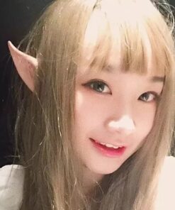 Secaden Cosplay Fairy Pixie Elf Ears Soft Pointed Ears Tips Anime Party Dress Up Costume Accessories (Long Style) Long Style 29 718gPSah0EL