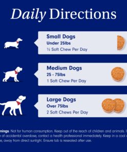 PetLab Co. Itch Relief Chew Pro for Dogs – Omega 3 for Dogs Itch Supplement - Packed with Beneficial Fatty Acids for Healthy Skin – Seasonal Allergies Support Single Pack 15 718h gOWjEL