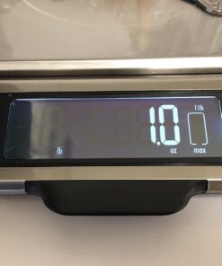OXO Good Grips 11 Pound Food Scale with Pull-Out Display, Stainless Steel 1 71 718h4fdmrL