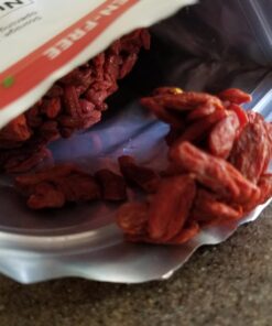 Organic Dried Goji Berries - Non-GMO and Vegan Goji Berries Organic, Perfect for Baking, Teas and Healthy Snacks for Adults (1 lb) 1 Pound (Pack of 1) 37 718hEIqK47L