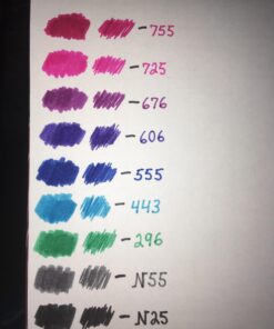 Tombow 56188 Dual Brush Pen Art Markers, Galaxy, 10-Pack. Blendable, Brush and Fine Tip Markers 1-Pack 41 718hJYyLCL