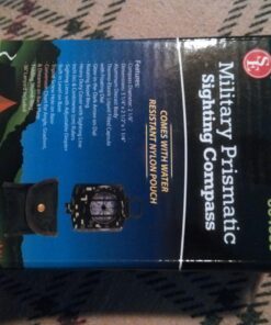SE Military Lensatic and Prismatic Sighting Survival Emergency Compass with Pouch - CC4580 115 718hWiUzwmL