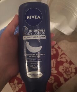 NIVEA Nourishing In Shower Lotion, Body Lotion for Dry Skin, 13.5 Fl Oz Bottle 30 718hcIpRfbL
