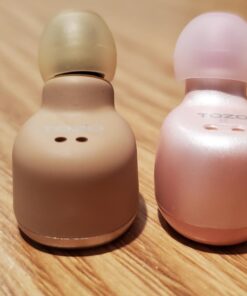 TOZO T6 True Wireless Earbuds Bluetooth 5.3 Headphones Touch Control with Wireless Charging Case IPX8 Waterproof Stereo Earphones in-Ear Built-in Mic Headset Premium Deep Bass Rose Gold Classic Edition 74 718hhGUqSvL