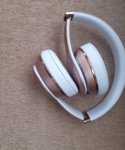 Beats Solo3 Wireless On-Ear Headphones - Apple W1 Headphone Chip, Class 1 Bluetooth, 40 Hours of Listening Time, Built-in Microphone - Rose Gold (Latest Model) Without AppleCare+ 51 718iQTK2MPL