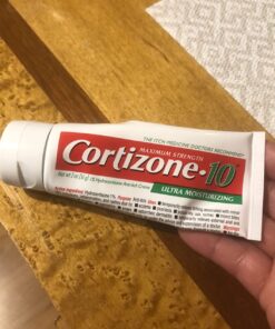 Cortizone 10 Maximum Strength Plus Ultra Moisturizing Anti-Itch Cream, 1% Hydrocortisone, 2 oz. Old Packaging 23 718iYawQAvL