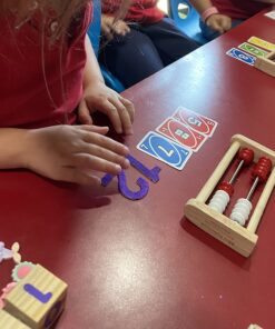 hand2mind Mini 20 Bead Wooden Rekenrek, Abacus for Kids Math, Math Manipulatives Kindergarten, Counting Rack for Kids, Counters for Kids Math, Educational Toys for Elementary Kids (Set of 4) Games Set of 4 20 718iuwAy4oL