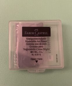 Alternative view of Faber-Castell Erasers - Drawing Art kneaded Erasers, Large Size Grey - 4 Pack