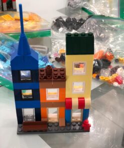 LEGO Classic Large Creative Brick Box 10698 Building Toy Set for Back to School, Toy Storage Solution for Classrooms, Interactive Building Toy for Kids, Boys, and Girls Standard 58 718k2NN27FL