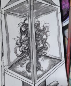 Pentel Arts Aquash Pigment Ink Brush, Light Black Ink, Pack of 1 (FRHMNBPA), medium 5 718kjx87g7L