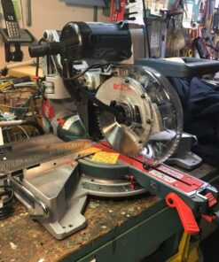 BOSCH CM10GD Compact Miter Saw - 15 Amp Corded 10 In. Dual-Bevel Sliding Glide Miter Saw with 60-Tooth Carbide Saw Blade 29 718lCBLOI4L