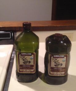 Kirkland Signature Organic Extra Virgin Olive Oil 2L (2QT 3.6 fl. oz) 3.6 Fl Oz (Pack of 1) 16 718lKgSxGyL